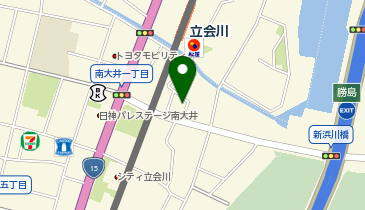 湾岸物流(株)の地図画像