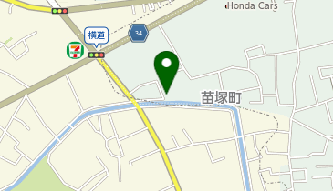 (株)新誠工業の地図画像