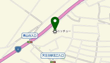 (株)ニッチュー我孫子工場の地図画像