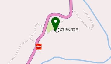 坂下織物(株)岩泉工場の地図画像