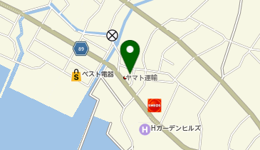 沖縄ヤマト運輸(株)久米島(営)の地図画像