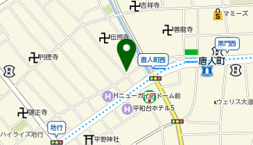 前田建設工業(株)グランメゾン黒門作業所の地図画像