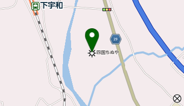 (株)四国ちぬや宇和工場の地図画像