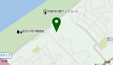 前川建設(株)河原事業所の地図画像