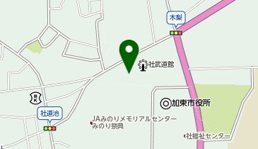 加東市発達サポートセンターはぴあの地図画像