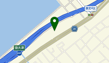 日鉄物流(株)大阪物流センター泉大津地区の地図画像