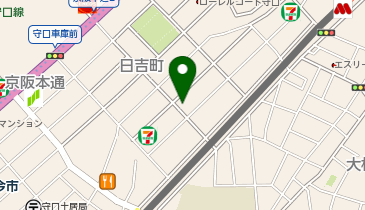 上堀塗装工業(株)の地図画像