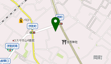 ヤマト運輸(株)守山ふけ(営)の地図画像