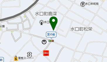 滋賀県森林組合中央事業所の地図画像