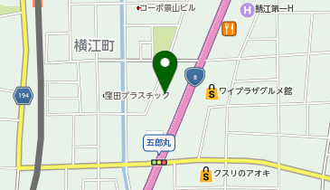 北陸綜合警備(株)福井交通管理センターの地図画像