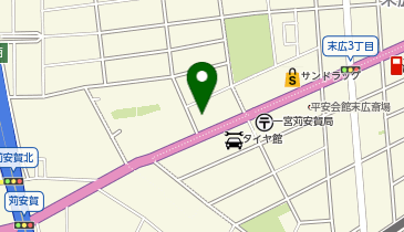 (株)八神製作所一宮(営)の地図画像