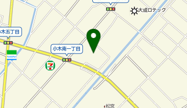 尾張陸運(株)名古屋北物流センターの地図画像