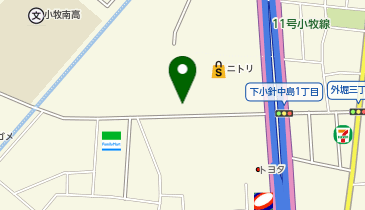 (株)グローバルアーク小牧工場の地図画像