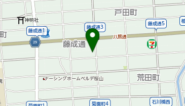 一般社団法人日本繊維技術士センター東海支部の地図画像