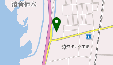 ワタナベ工業(株)清音工場物流センターの地図画像