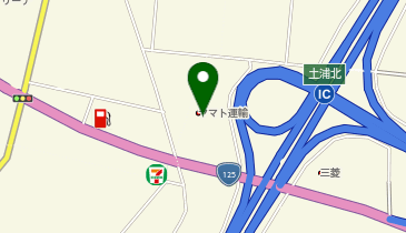 ヤマト運輸(株)茨城ベース(営)の地図画像