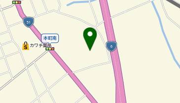 新光物流(株)水戸物流センターの地図画像