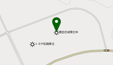 豊田合成東日本(株)宮城大衡工場の地図画像