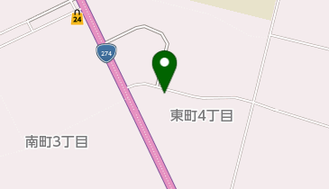 鹿追町教育支援センターひなたぼっこの地図画像
