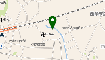 亀齢配送センターの地図画像