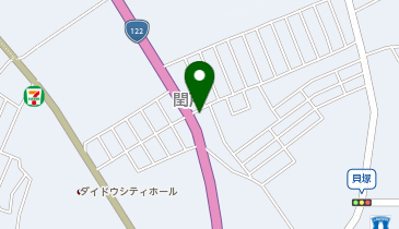 富士見物流(株)の地図画像