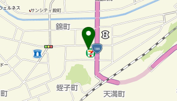 浜田市障害者就業・生活支援センターレントの地図画像