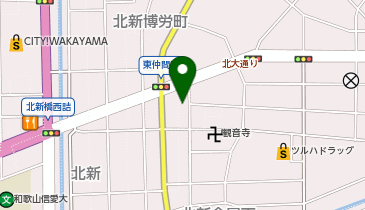 (株)川本製作所和歌山(営)の地図画像