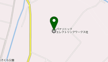 パナソニック(株)エレクトリックワークス社新潟工場の地図画像