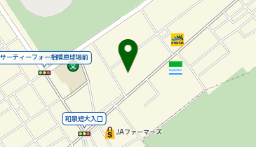 捨てまセンター相模原の地図画像