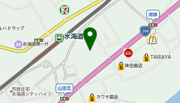 (株)島田製作所第2工場の地図画像