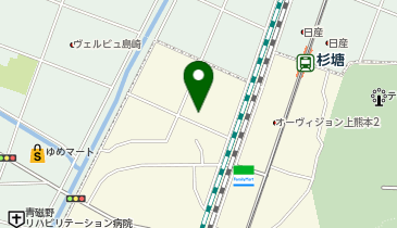 (株)AE物流の地図画像