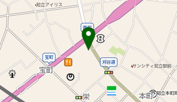 (株)KRJサービス東海事業所知立(営)の地図画像