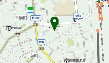 高陽スレ一ト工業(株)の地図画像