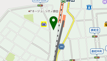 JR勝田統括センターの地図画像