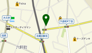 オジロデンキ北新川倉庫・修理工房の地図画像
