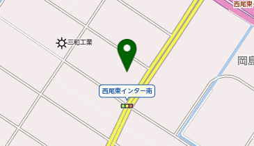 (株)東端運輸西尾物流センターの地図画像