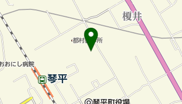 西中自治会倉庫の地図画像