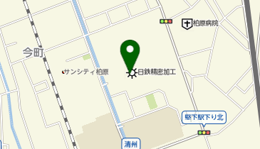 日鉄精密加工の地図画像