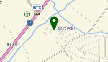 一般財団法人新潟県けんこう財団下越巡回健診センターの地図画像