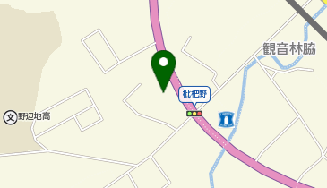 ヤクルト野辺地センターの地図画像