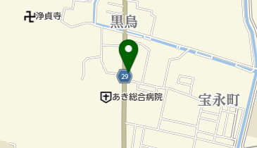 (有)安芸不動産センターの地図画像