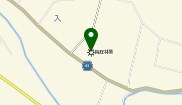 院庄林業(株)鏡野工場の地図画像