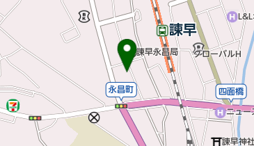 有)フジケン長崎倉庫」(諫早市-社会関連-〒854-0072)の地図