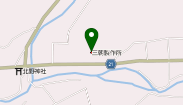 (株)三朝製作所の地図画像