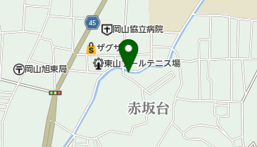 岡山ラジオ電気商社東倉庫の地図画像