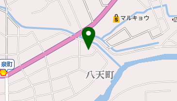 (株)山田石油配送センターの地図画像