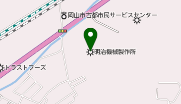 (株)明治機械製作所岡山工場の地図画像