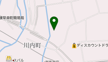 酒のパワーズいさはや流通センターの地図画像