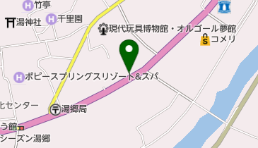 湯郷交通センターの地図画像