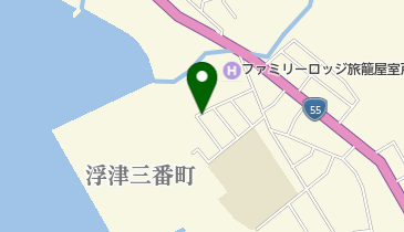 室戸青果市場協同組合の地図画像